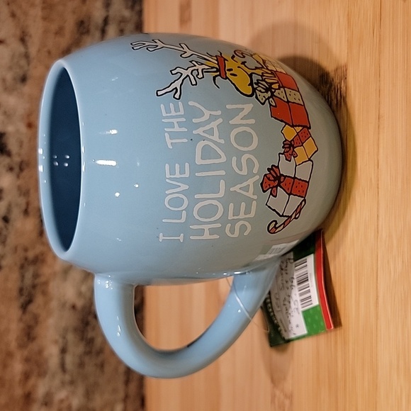 Peanuts Snoopy & Woodstock “I Love the Holiday Season” Christmas Mug - Picture 3 of 4